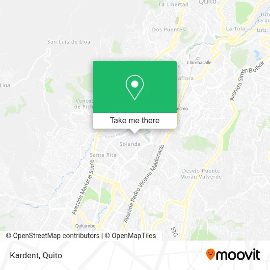 Kardent map