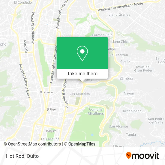 Hot Rod map