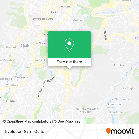 Evolution  Gym map