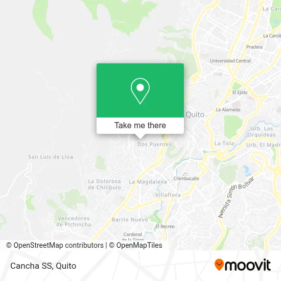 Cancha SS map