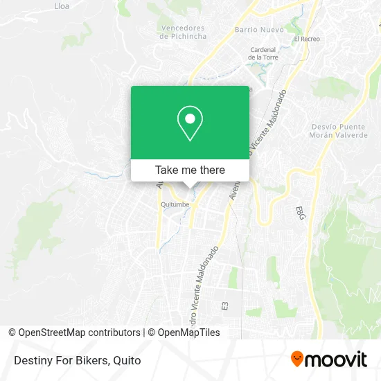 Destiny For Bikers map