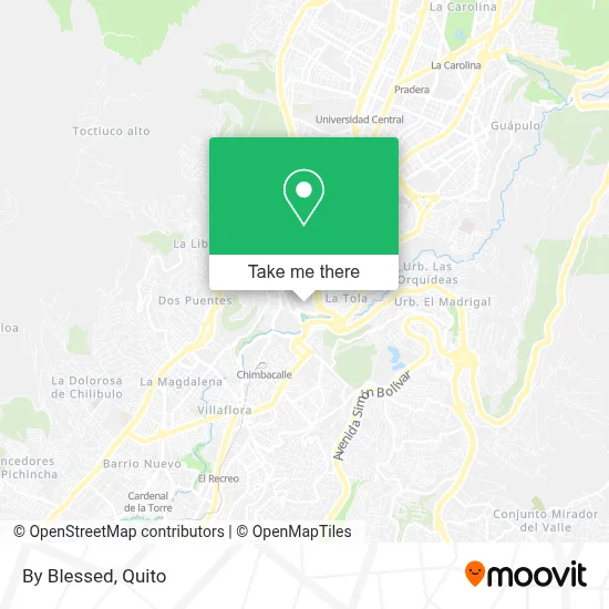 By Blessed map