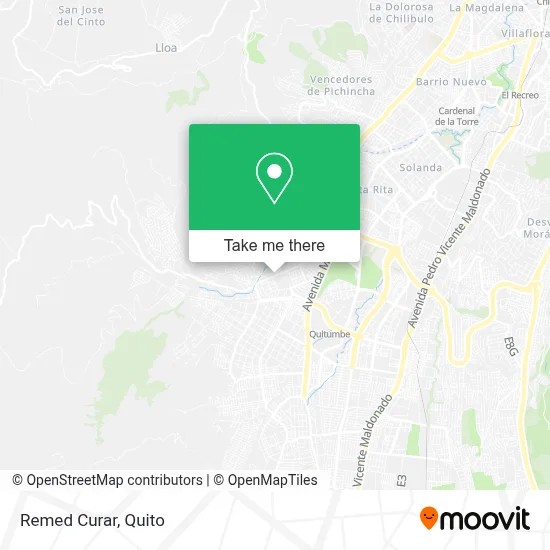 Remed Curar map