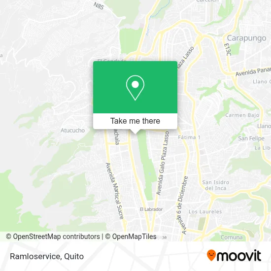 Ramloservice map