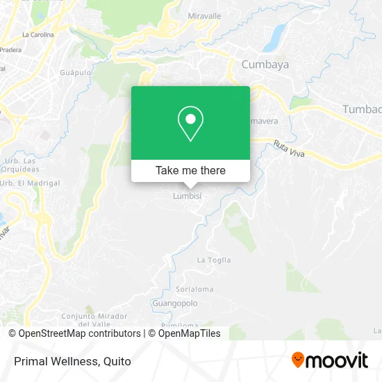 Primal Wellness map