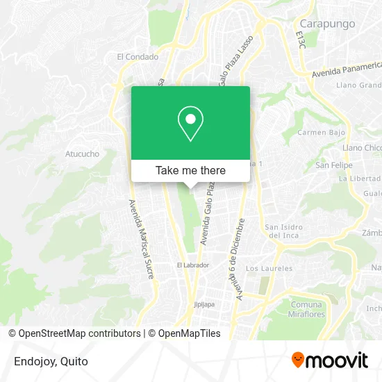 Endojoy map