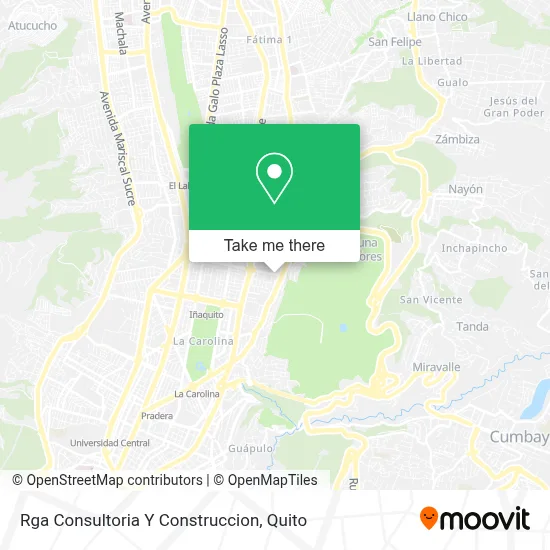 Rga Consultoria Y Construccion map