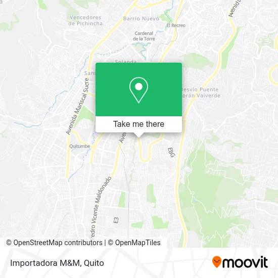 Importadora M&M map