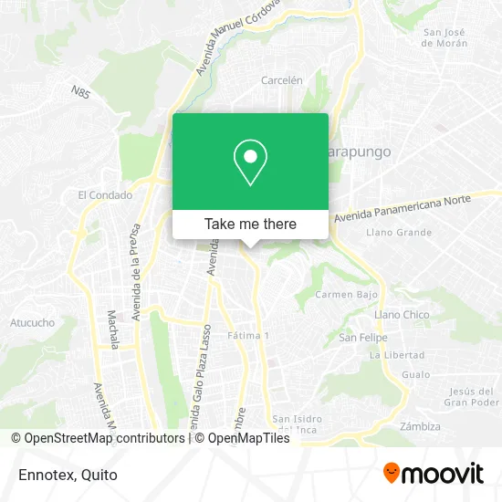 Ennotex map