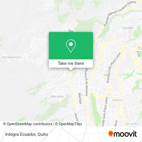 Integra Ecuador map