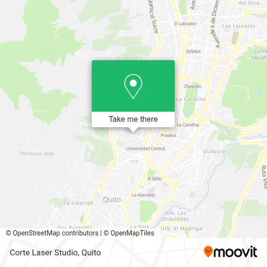 Corte Laser Studio map
