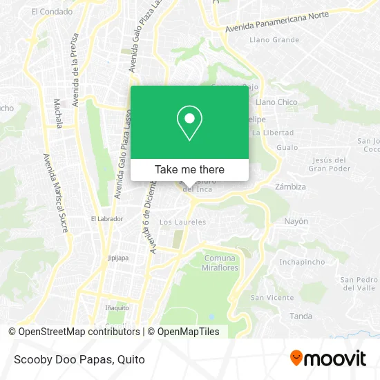 Scooby Doo Papas map