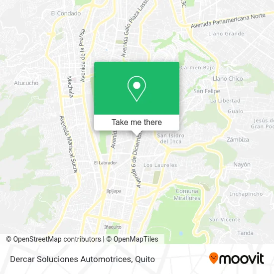 Dercar Soluciones Automotrices map