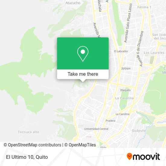 El Ultimo 10 map