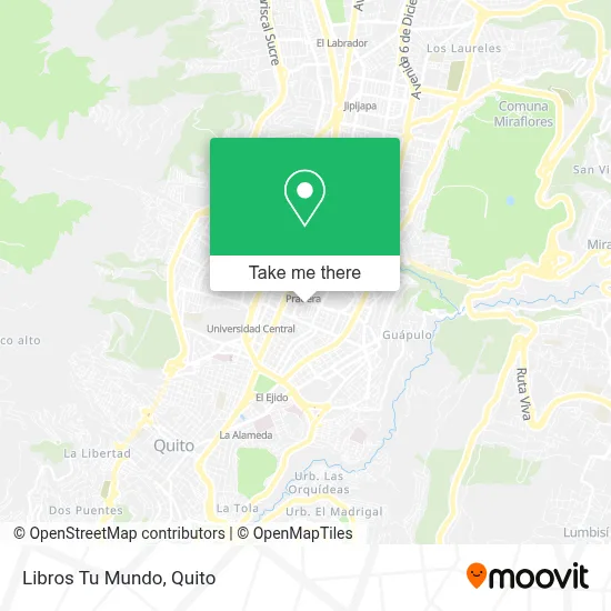 Libros Tu Mundo map