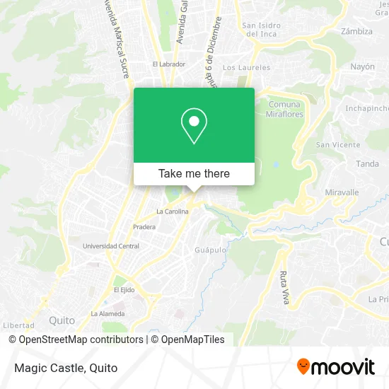Magic Castle map