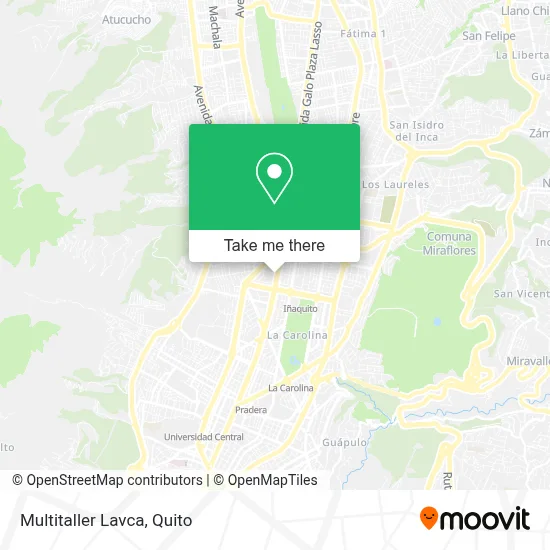 Multitaller Lavca map