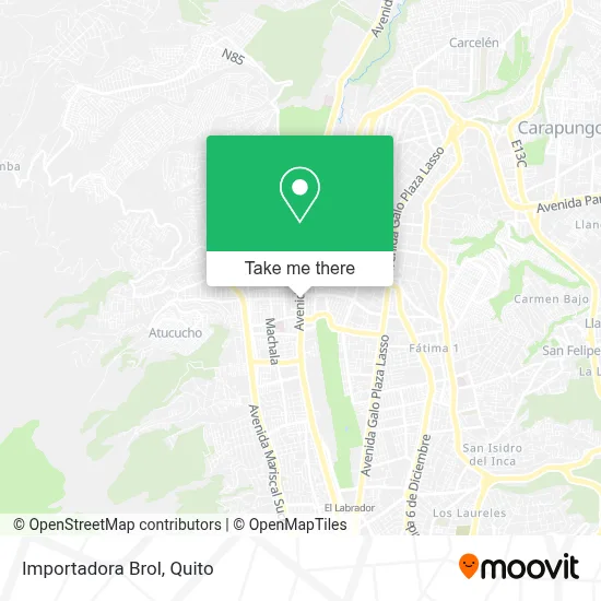 Importadora Brol map