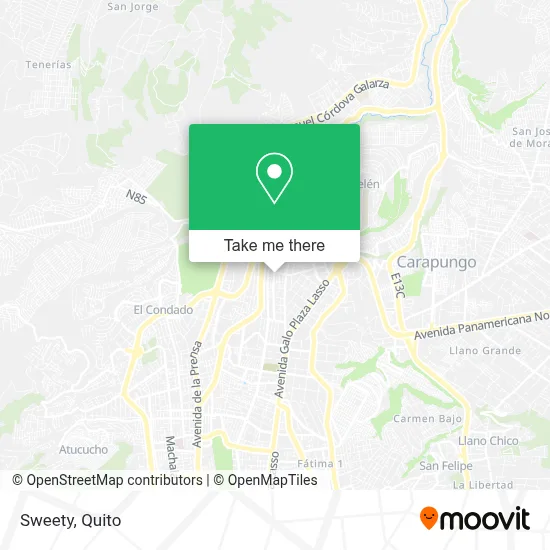 Sweety map