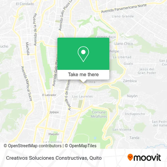 Creativos Soluciones Constructivas map