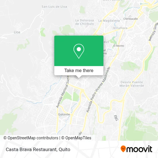 Casta Brava Restaurant map