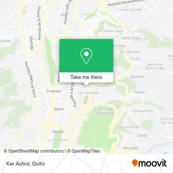 Kar Autos map