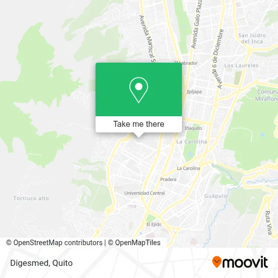 Digesmed map