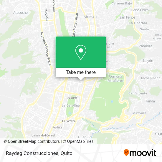 Raydeg Construcciones map