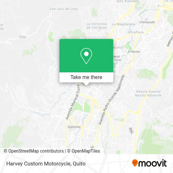 Harvey Custom Motorcycle map