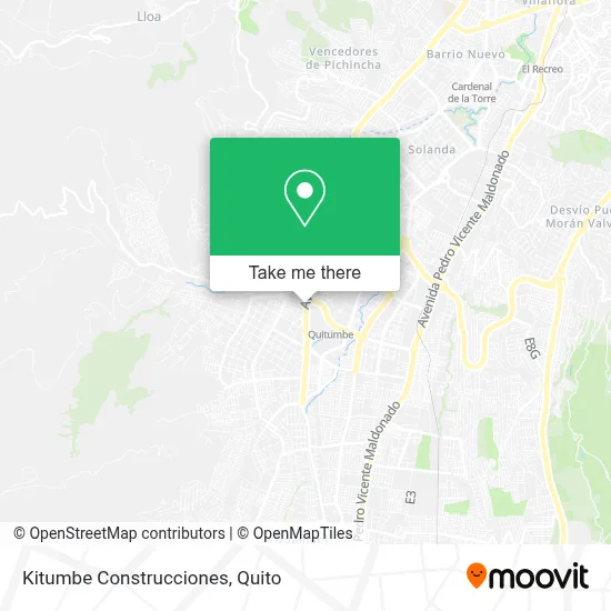 Kitumbe Construcciones map