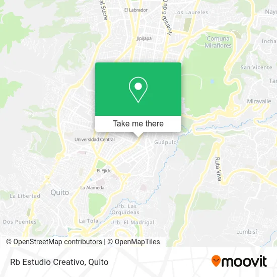 Rb Estudio Creativo map