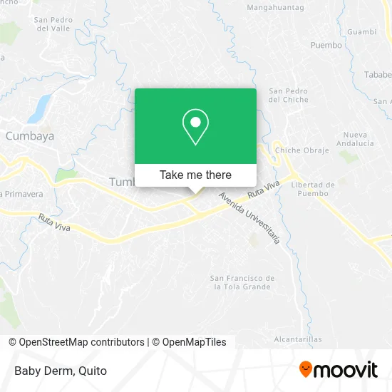 Baby Derm map