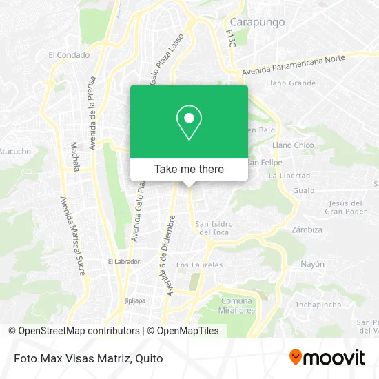 Foto Max Visas Matriz map