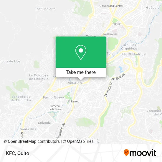 Kfc map