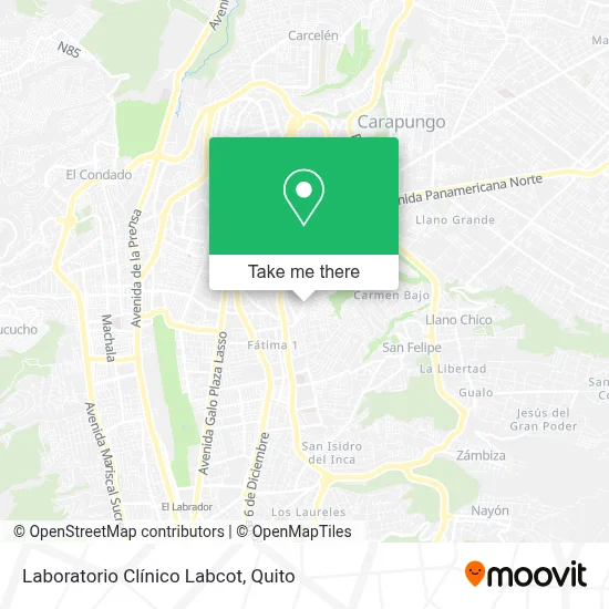 Laboratorio Clínico Labcot map