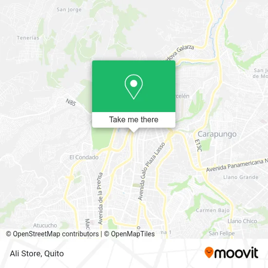 Ali Store map