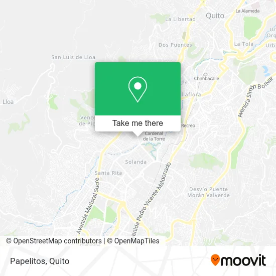 Papelitos map