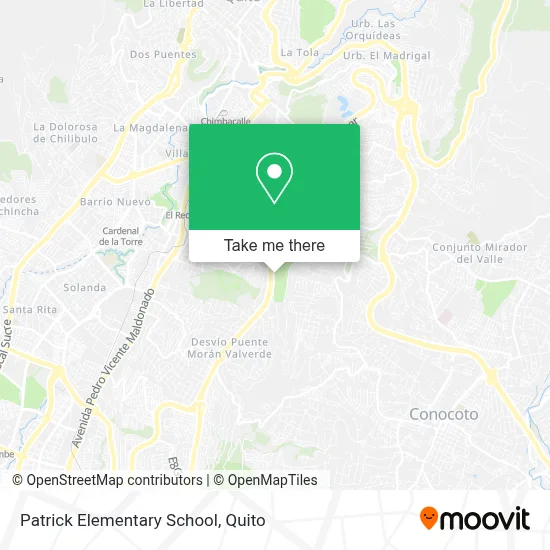 Patrick Elementary School map