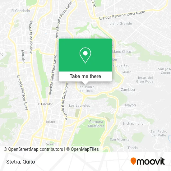 Stetra map