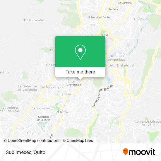 Sublimexec map