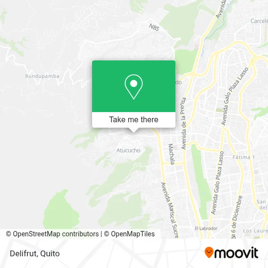 Delifrut map