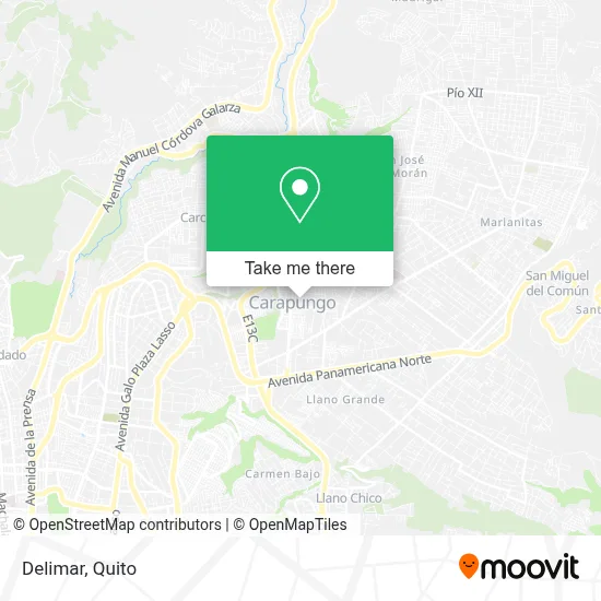 Delimar map