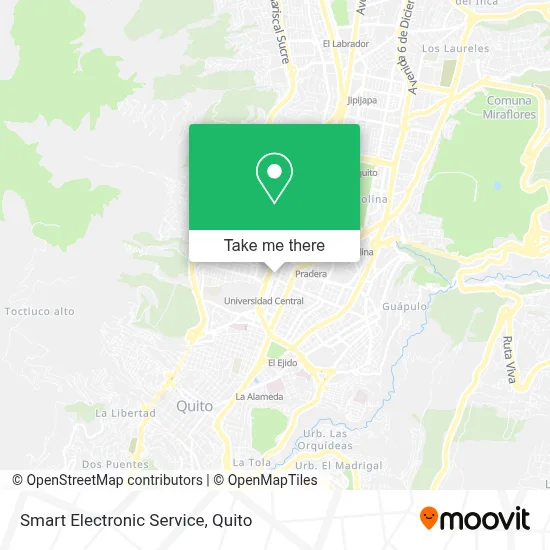 Smart Electronic Service map