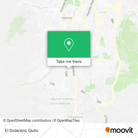 El Dolarazo map