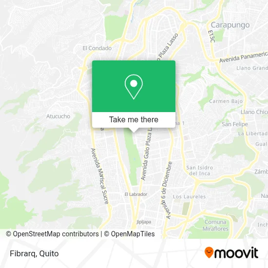 Fibrarq map
