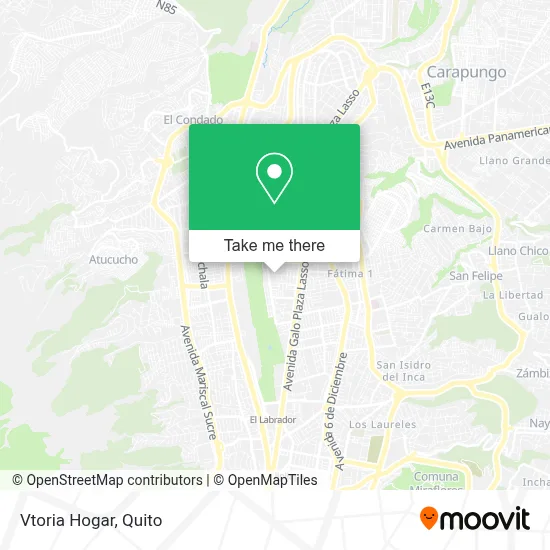 Vtoria Hogar map