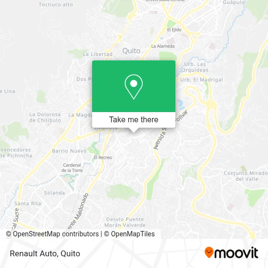 Renault Auto map