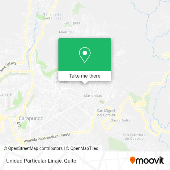 Unidad Particular Linaje map