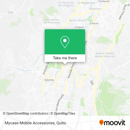 Mycase Mobile Accessories map