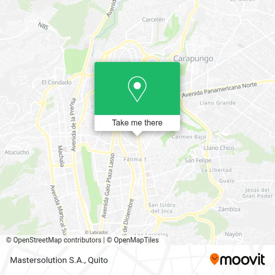Mastersolution S.A. map